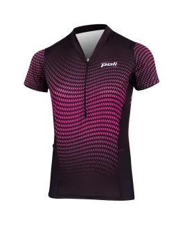 Maillot trail manches courtes femme Lynn Hillock - ROSE