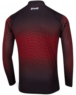 Maillot trail manches longues mixte Guada Hillock - ROUGE
