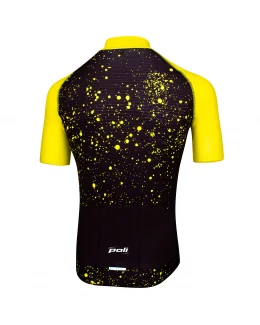 Maillot homme manches courtes Aksel Spray - JAUNE