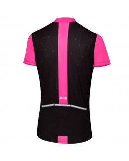 Maillot femme manches courtes Indira Constellation - ROSE