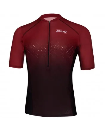 Maillot trail manches courtes homme Guada Polka