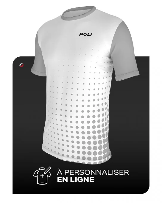 Tee-shirt sport ajusté personnalisable Atome