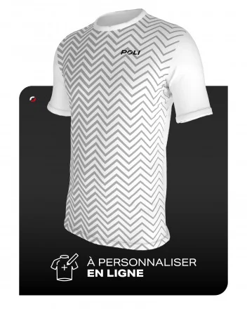 Tee-shirt sport ajusté personnalisable Electro
