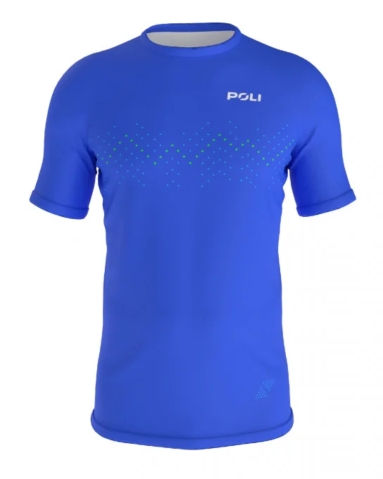 Tee-shirt sport ajusté personnalisable Polka