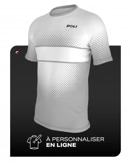 Tee-shirt sport ajusté personnalisable Vibration