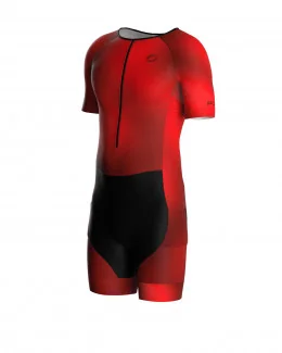 Trifonction manches courtes homme PHOSPHENE - ROUGE