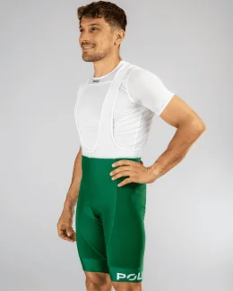 Cuissard à bretelles homme COLOR - VERT